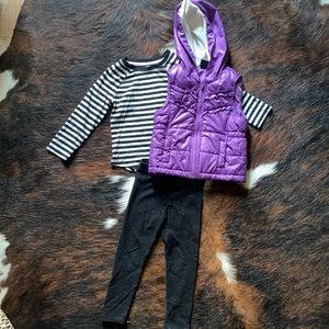 SOLD Long sleeve leggings set